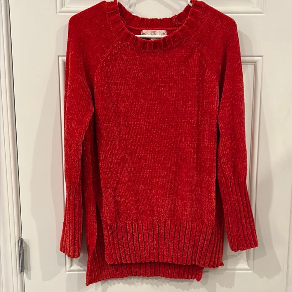 Cozy Red Women's Sweater